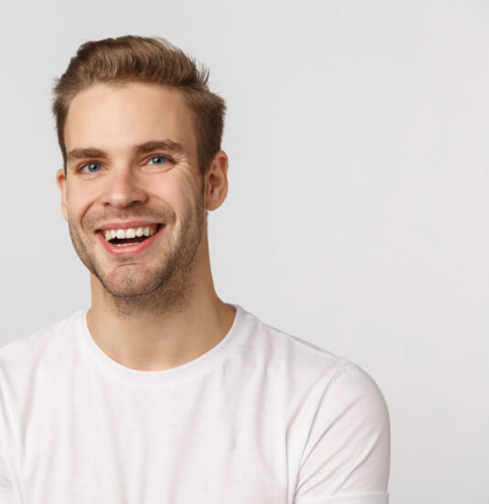 Handsome Blond Guy With Blue Eyes White T Shirt Smiling 1 Handsome Blond Guy With Blue Eyes White T Shirt Smiling 1