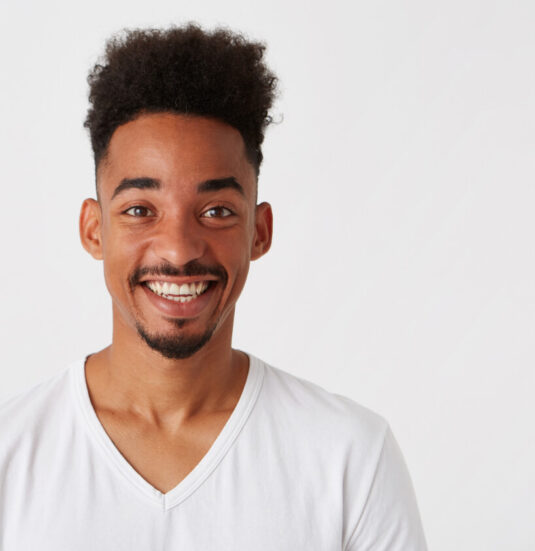 Portrait Cheerful Attractive African American Young Man 1 1 Portrait Cheerful Attractive African American Young Man 1 1